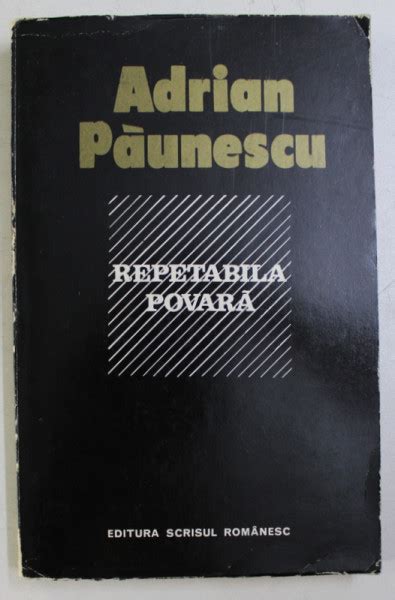 Repetabila povara de Adrian Paunescu 